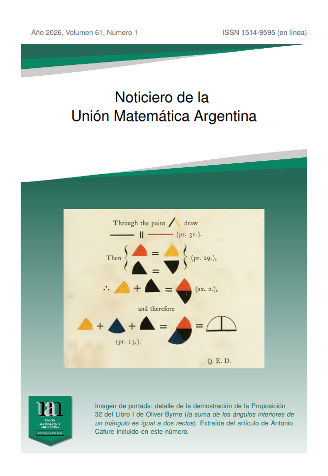 Portada del Noticiero de la UMA, Voumen 61, Número 1, Año 2026