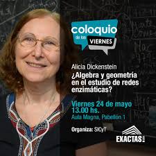 Alicia Dickenstein en el Coloquio de los Viernes de Exactas - UBA