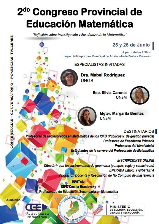 2do Congreso Provincial de Educación Matemática