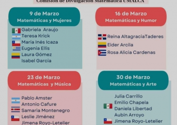 Celebración Día Internacional de las Matemáticas UMALCA