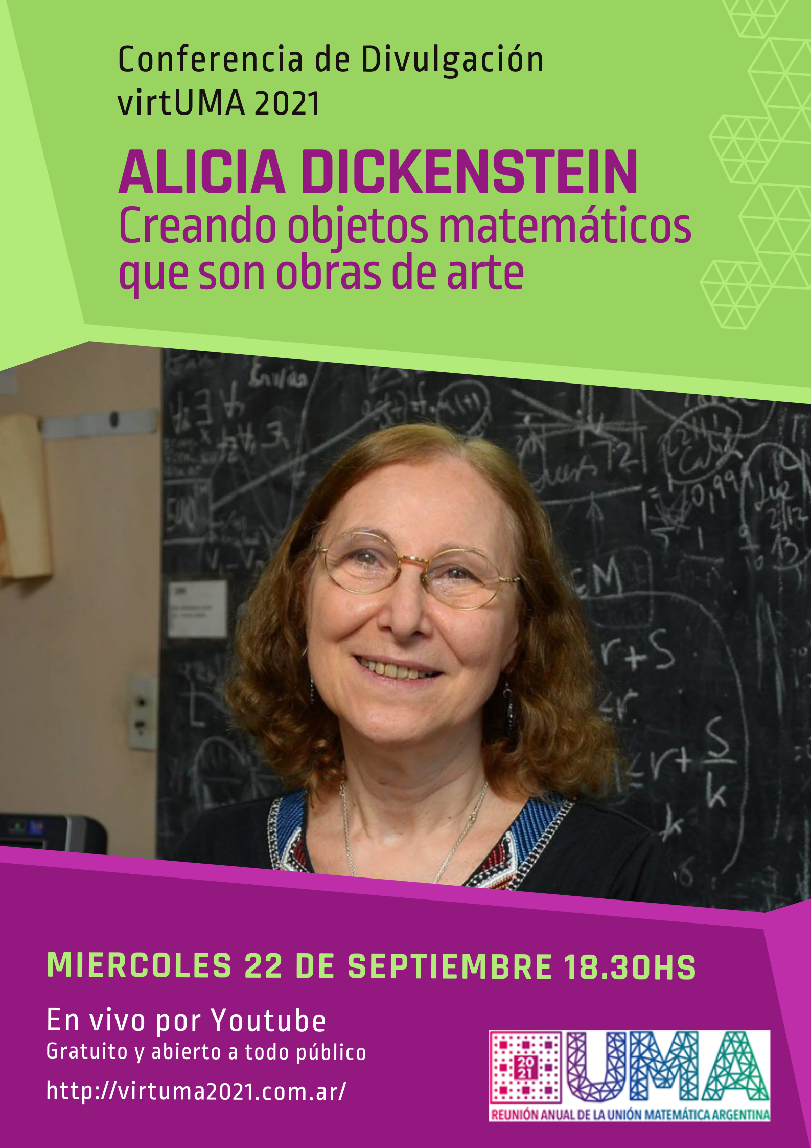 Conferencia de Divulgación: Alicia Dickenstein