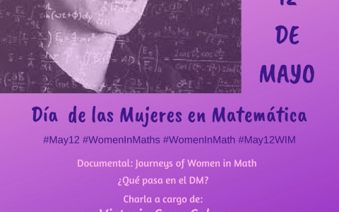 12 de mayo - Día de las Mujeres en Matemática - Universidad de Buenos Aires